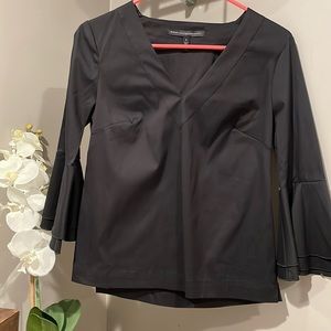 WHBM Black blouse - never worn